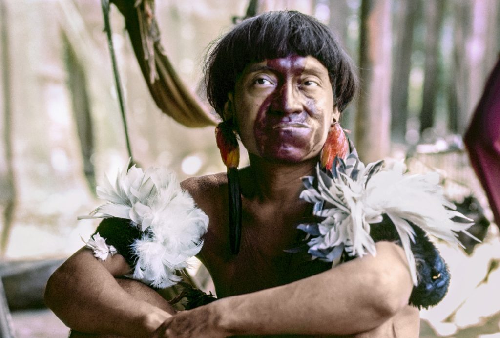 Herreros Yanomami Guerrero descanso